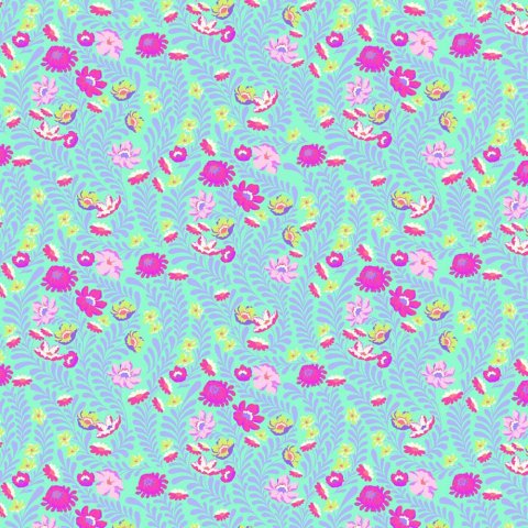 Tula Pink Untamed Nova Flowerfield patchworkstof 316 Tula Pink Untamed Nova Flowerfield patchworkstof 316