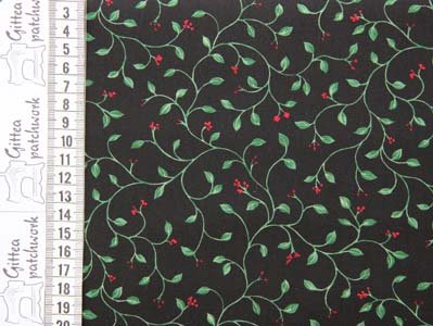 Juleblomsterranke p sort