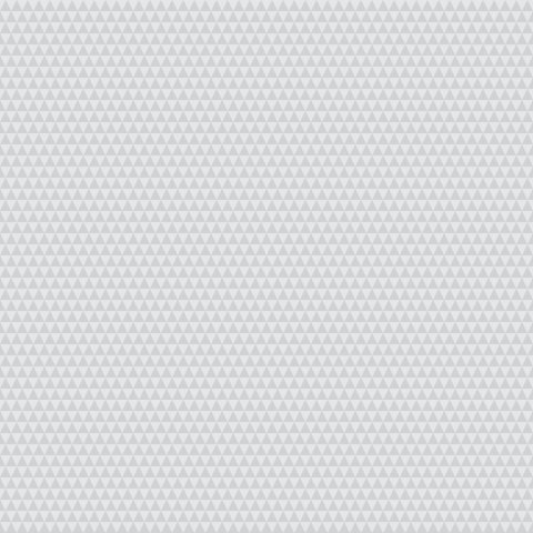 Tula Pink patchworkstof i lysegr� med utallige sm� trekanter