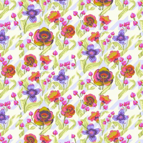 Tula Pink Untamed Nova Poppy Love patchworkstof 312 Tula Pink Untamed Nova Poppy Love patchworkstof 312