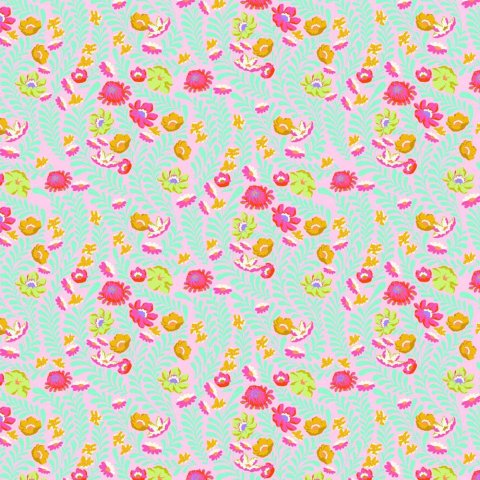 Tula Pink Untamed Lunar Flowerfield patchworkstof 329 Tula Pink Untamed Lunar Flowerfield patchworkstof 329