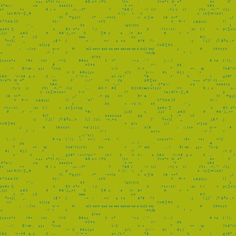 Alison Glass Scrawl Parakeet