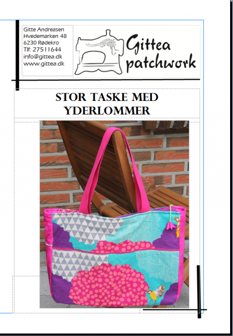 Stor Taske m yderlomme