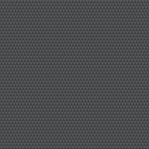 Gr�t Tula Pink patchworkstof med trekantet m�nster