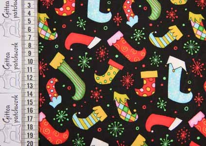 Farverige nissestvler