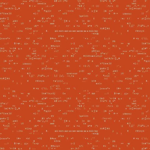 Alison Glass Scrawl Tomato