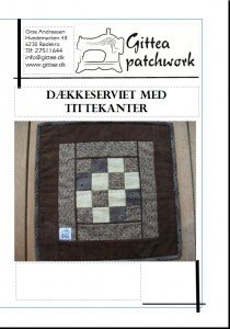 Dkkeserviet med tittekanter