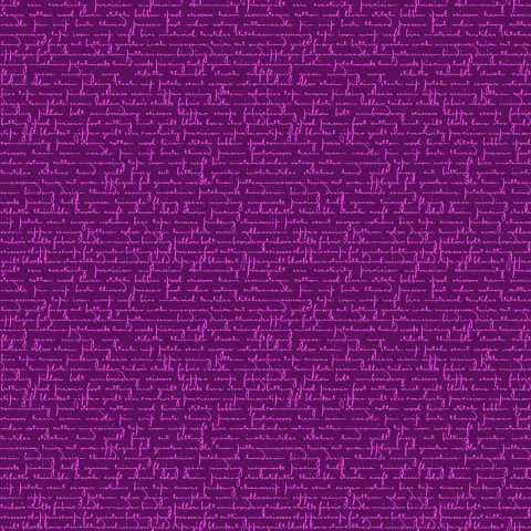 Alison Glass Scrawl Quilty Words Purple